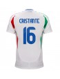 Itálie Bryan Cristante #16 Venkovní Dres ME 2024 Krátký Rukáv